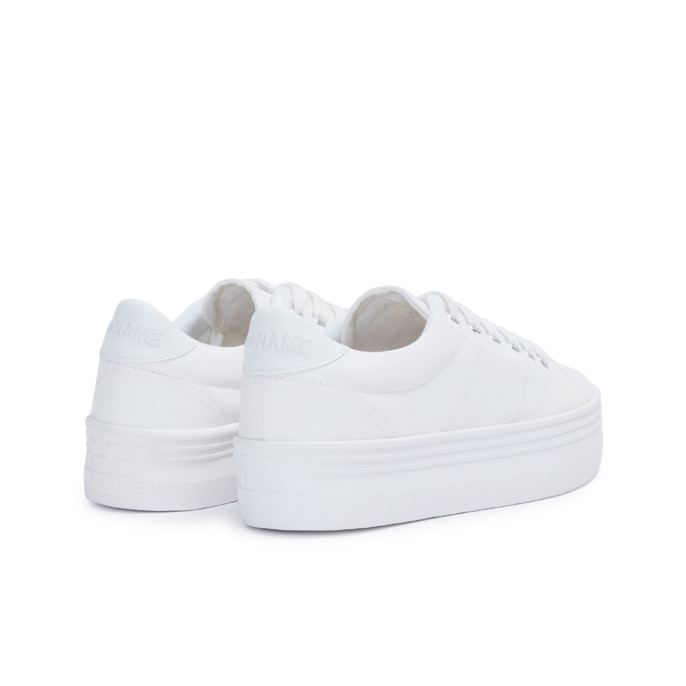 PLATO M SNEAKER  -  CANVAS  - BIANCO